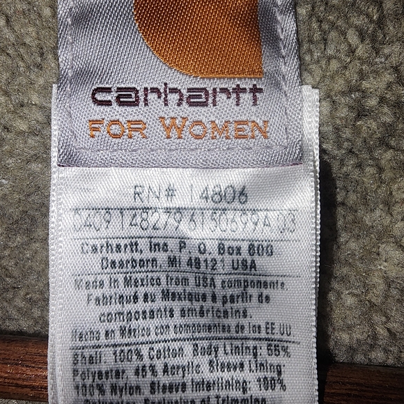 Carhartt Jacket With Sherpa Lining - Picture 9 of 13